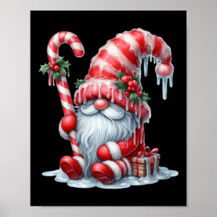 Affiche Joyeux Noël pour les femmes Noël Noël Gnome