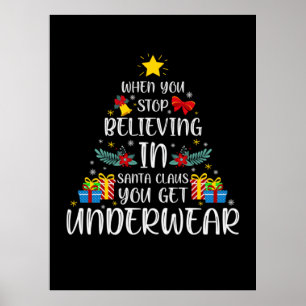 Affiche Joyeux Noël Quand Vous Cessez De Croire En