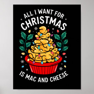Affiche Joyeux Noël Tout Ce Que Je Veux Pour Noël Mac Et F