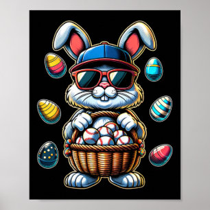 Affiche Joyeux Pâques Vendre Garçons Lapin Pâques Funny Pâ