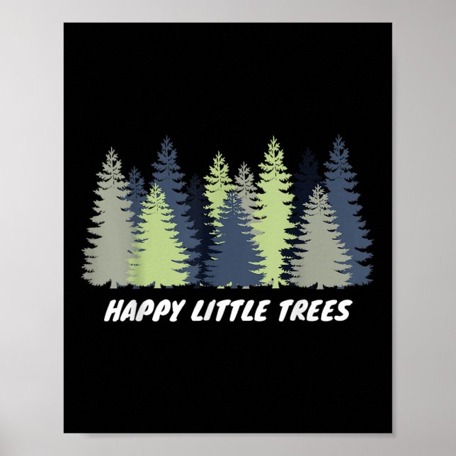 Affiche Joyeux Petit Arbre Jour des terres Hommes Garçon E (Devant)