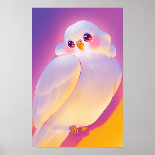Affiche Joyeux Petit Oiseau (Devant)