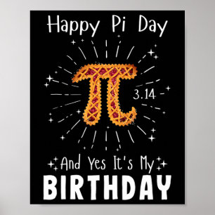 Affiche Joyeux Pi Day Tee Math Geek Anniversaire Cool Math