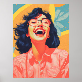 Affiche Joyeux Regard : Faire place au bonheur