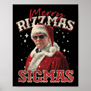 Affiche Joyeux Rizz Mas Sigmas - Gen Alpha Middle School T