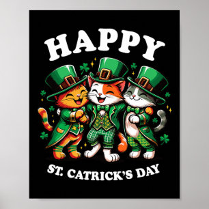 Affiche Joyeux Saint-Catricks Day Jour de la Saint Patrick