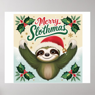 Affiche Joyeux Sloath Noël