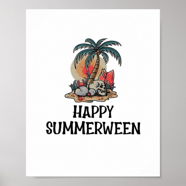 Affiche Joyeux Summerween essentiel (Devant)