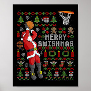 Affiche Joyeux Swishmas Vilain Noël Sketnote Noël