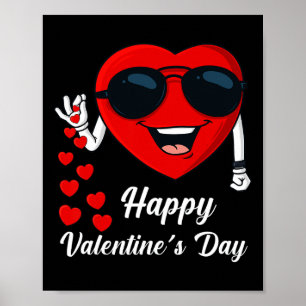 Affiche Joyeux Valentines Jour Mignonne Coeur Bae Fun Sale