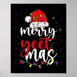Affiche Joyeux Yeetmas Drôle Joyeux Yeet Mas Slang de Noël