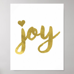 Affiche Joyful Joyful J'ai la joie plein de Joy Gold Art