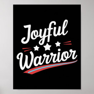 Affiche Joyful Warrior Kamala 2024 Joyful Warrior