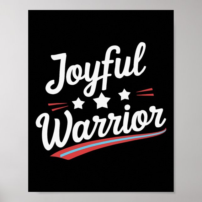 Affiche Joyful Warrior Kamala 2024 Joyful Warrior (Devant)