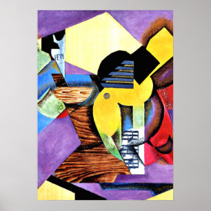 Affiche Juan Gris - Guitare, 1913
