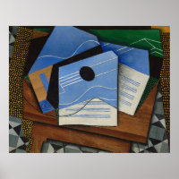 Juan Gris - Guitare sur une table