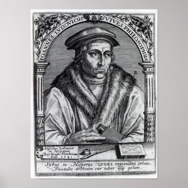 Affiche Juan Luis Vives (Devant)