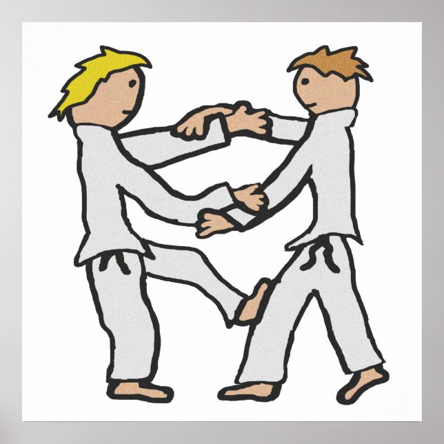 Affiche Judo (Devant)