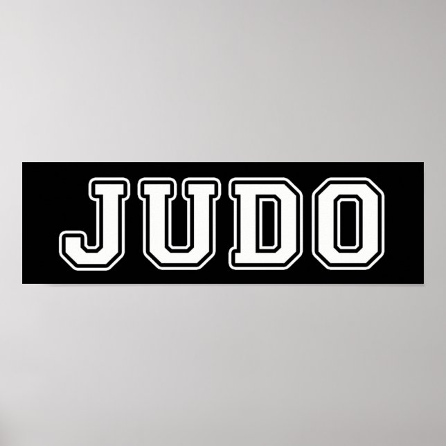 Affiche Judo (Devant)