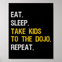 Judo Papa Emmène Les Enfants Au Dojo Funny Karate 