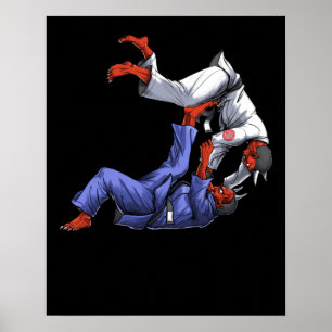 Affiche Judo Wrestling Demons