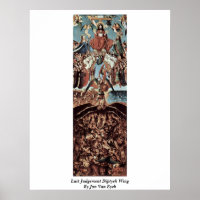 Jugement dernier Diptych Wing Par Jan Van Eyck