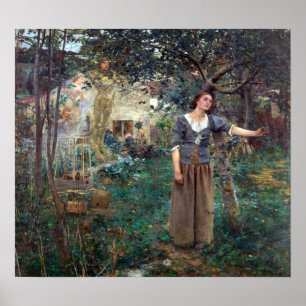 Affiche Jules Bastien-Lepage Jeanne d'Arc