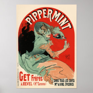 Affiche Jules Chéret Pipperment