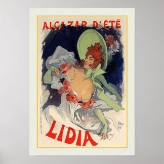 Affiche Jules Chéret, publicité, 1895
