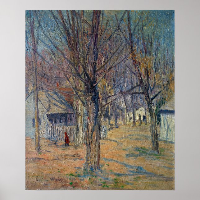 Affiche Julian Alden Weir Connecticut Village (Devant)