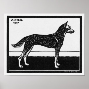 Affiche Julie de Graag Chien