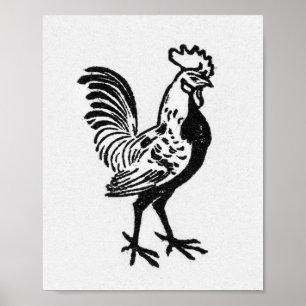 Affiche Julie de Graag Rooster