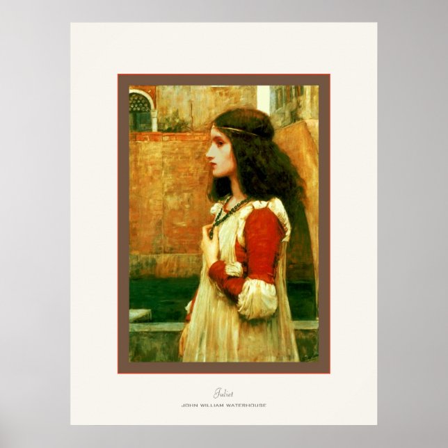 Affiche Juliet ~ John William Waterhouse (Devant)