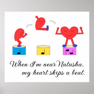 Affiche Jumping Heart in Love :