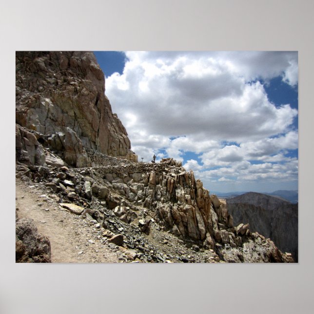 Affiche Junction du sentier du mont Whitney - sentier John (Devant)
