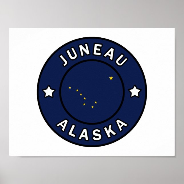 Affiche Juneau Alaska (Devant)