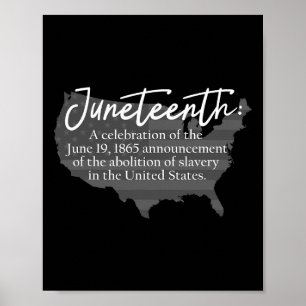 Affiche Junet1 Définition Usa Carte Drapeau Américain noir