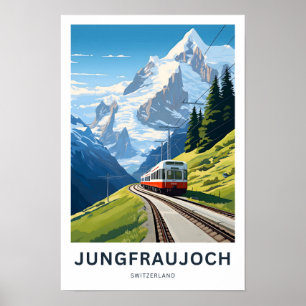 Affiche Jungfraujoch Suisse Imprimer