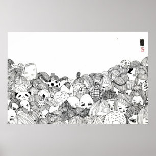 Affiche Jungle humaine