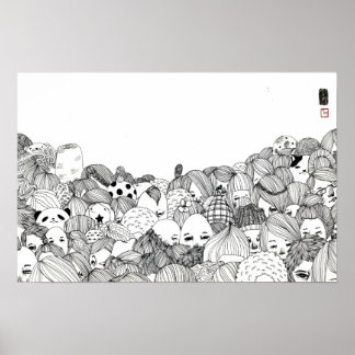 Affiche Jungle humaine