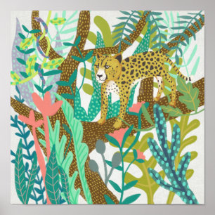 Affiche Jungle Roar - Cheetah