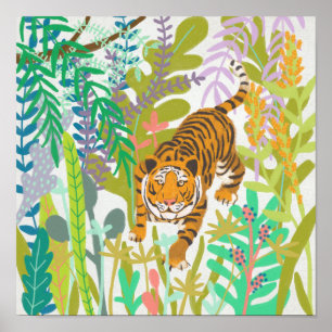 Affiche Jungle Roar - Tigre