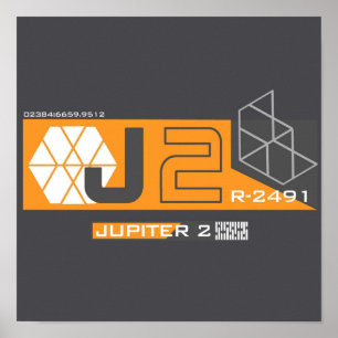 Affiche Jupiter 2 Inspiré de Lost In Space