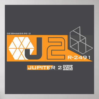 Affiche Jupiter 2 Inspiré par Lost In Space