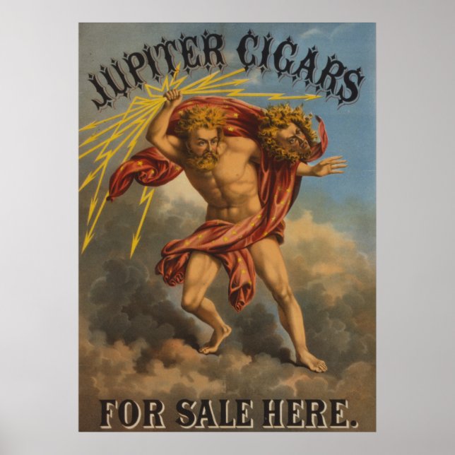 Affiche Jupiter Cigars (Devant)