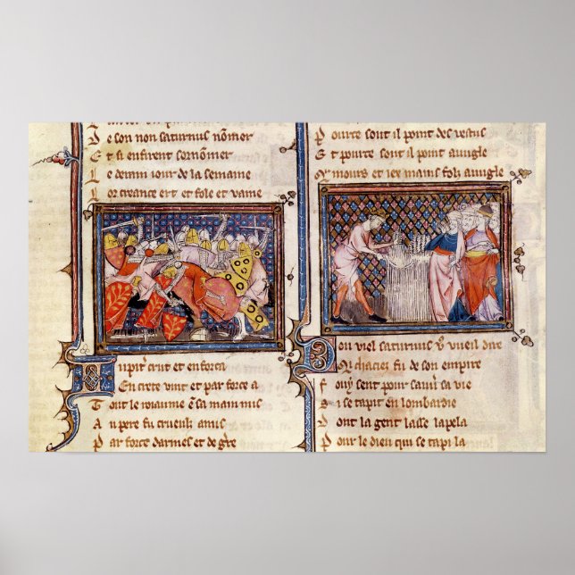 Affiche Jupiter contre Saturne : Saturne enseignement (Devant)