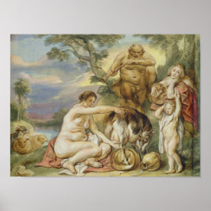 Affiche Jupiter en tant qu'enfant
