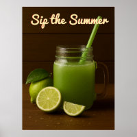 Jus de chaux frais été - Citrus rafraîchissant