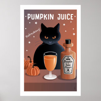 Affiche Jus de citrouille