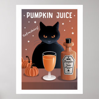Affiche Jus de citrouille